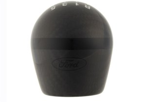 Ford Focus Shift Knob - Ford Racing - Carbon Fiber - Black - `13-`17